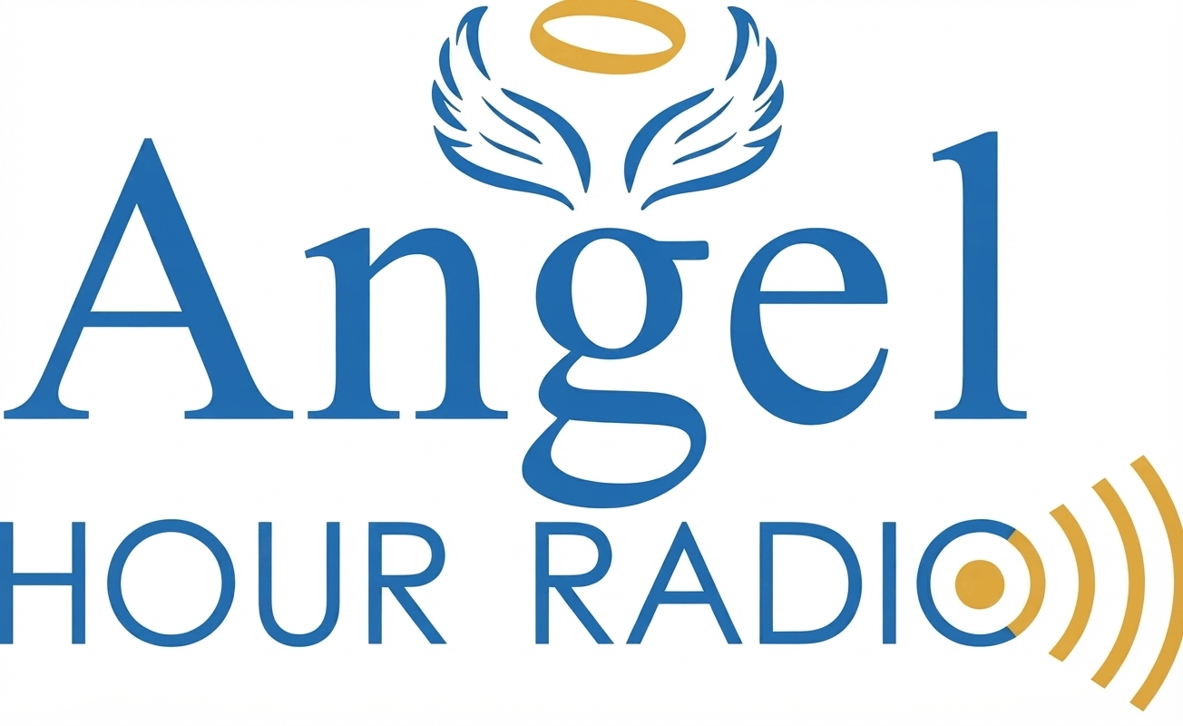 Sara Fae Kosteva Founder of The Fae Group Studio Angel Hour Radio logo