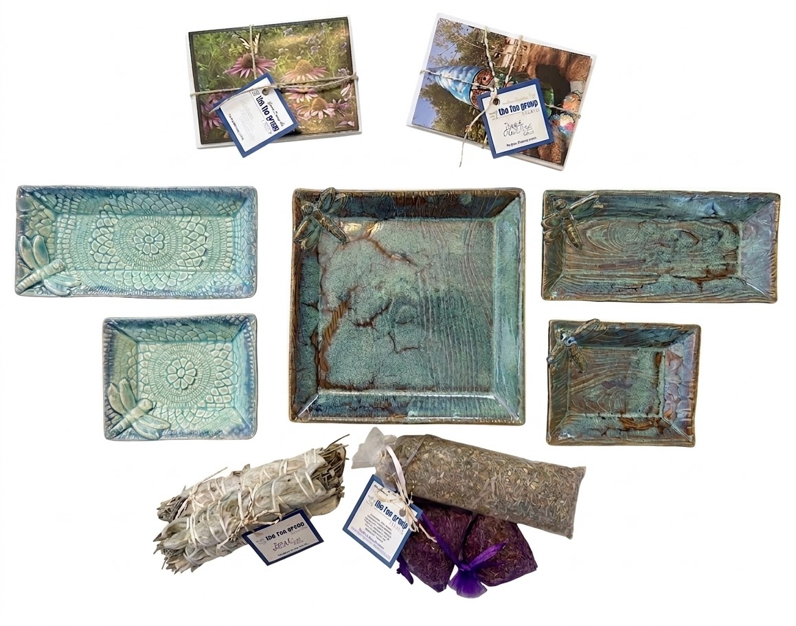 Pigment, Petals, & Pottery a shop by The Fae Group Studio Custom Greeting Cards